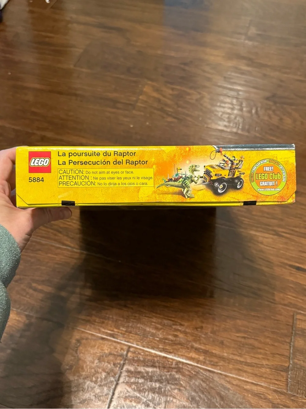 LEGO Dino Raptor Chase 5884 Retired 2012 Building Set New Factory Sealed NIB